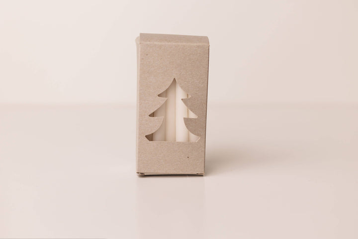 White Chime Candles, Box of 20