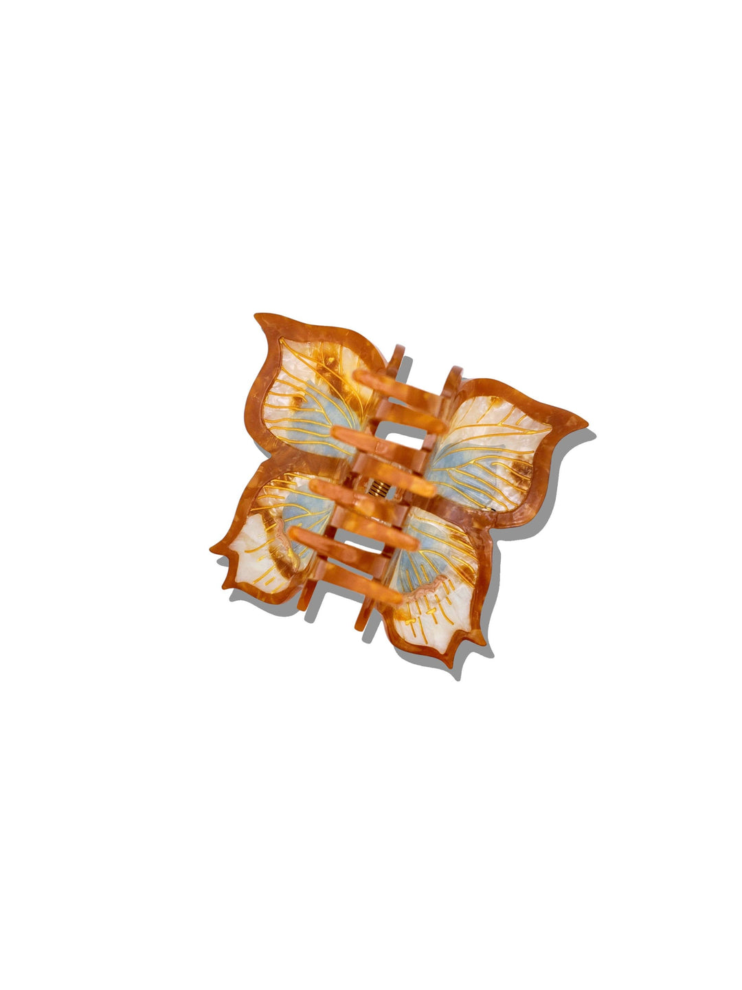 Australian Amethyst Butterfly Hair Clip