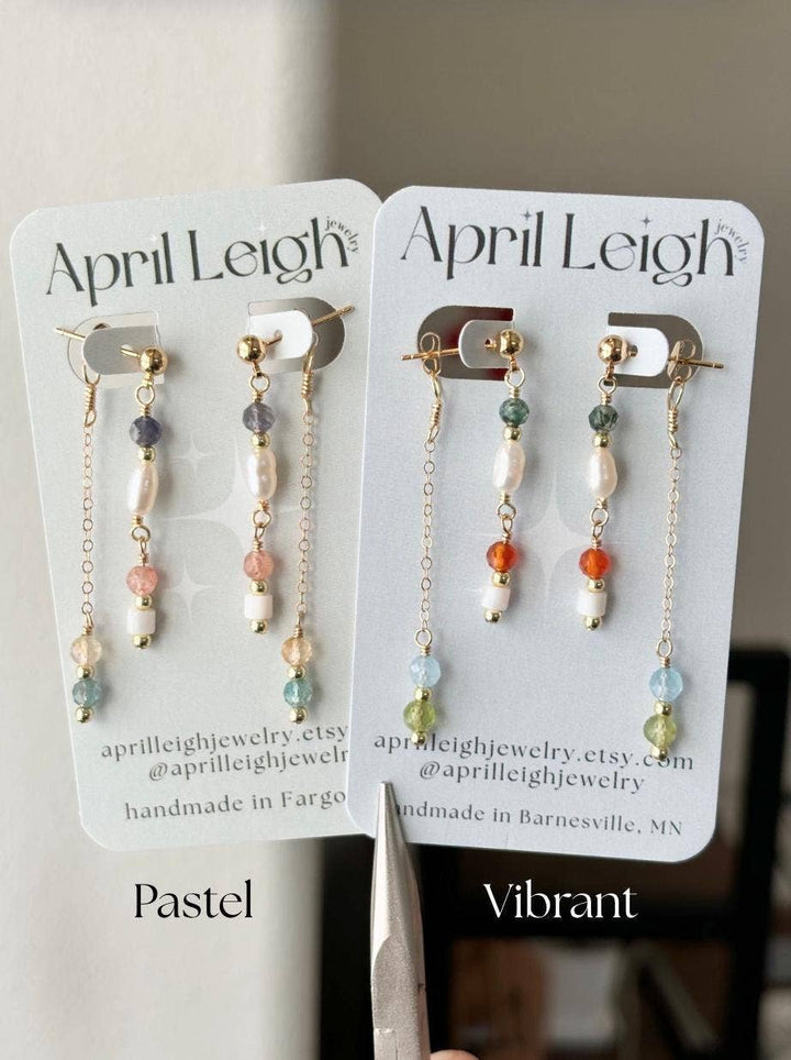 Gemma Earrings, 3 Styles