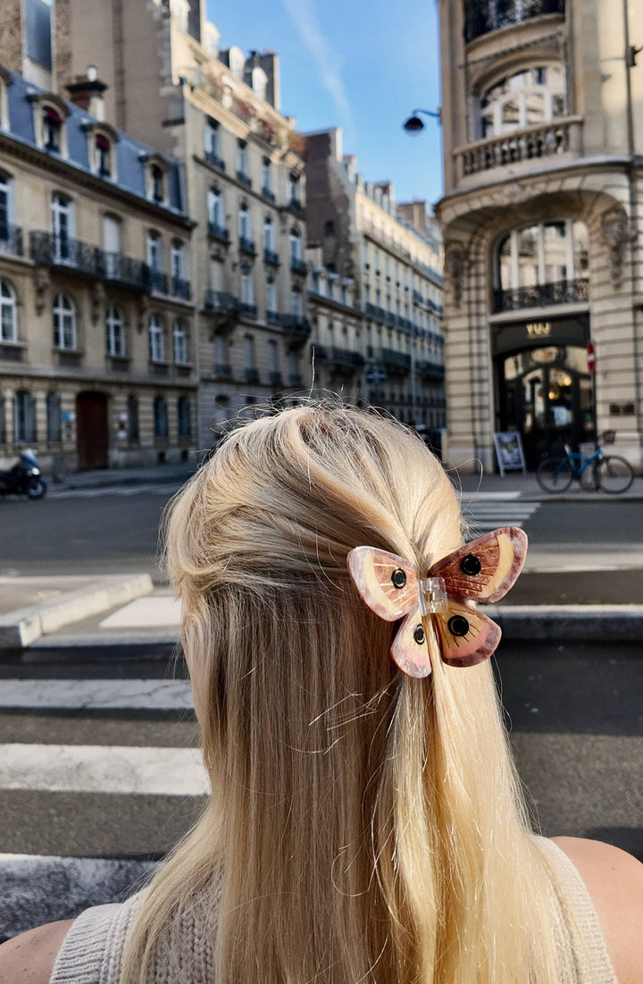 Emperor Silk Moth Claw Hair Clip