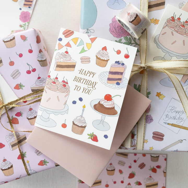 Birthday Treats Greeting Card