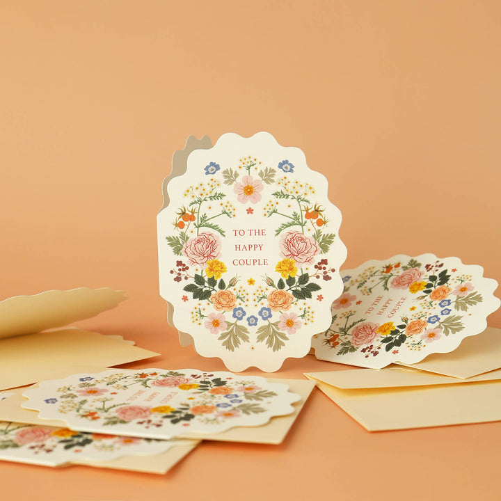 To The Happy Couple Greeting Card