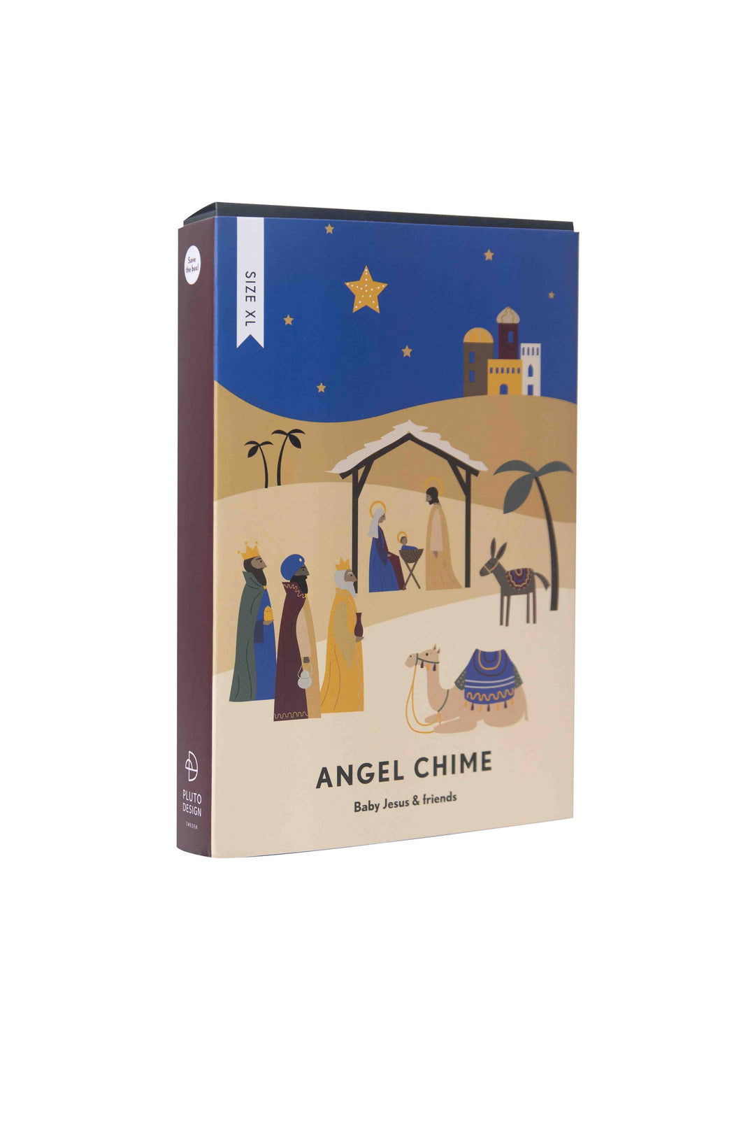 Large Baby Jesus &amp; Friends Rotary Candleholder