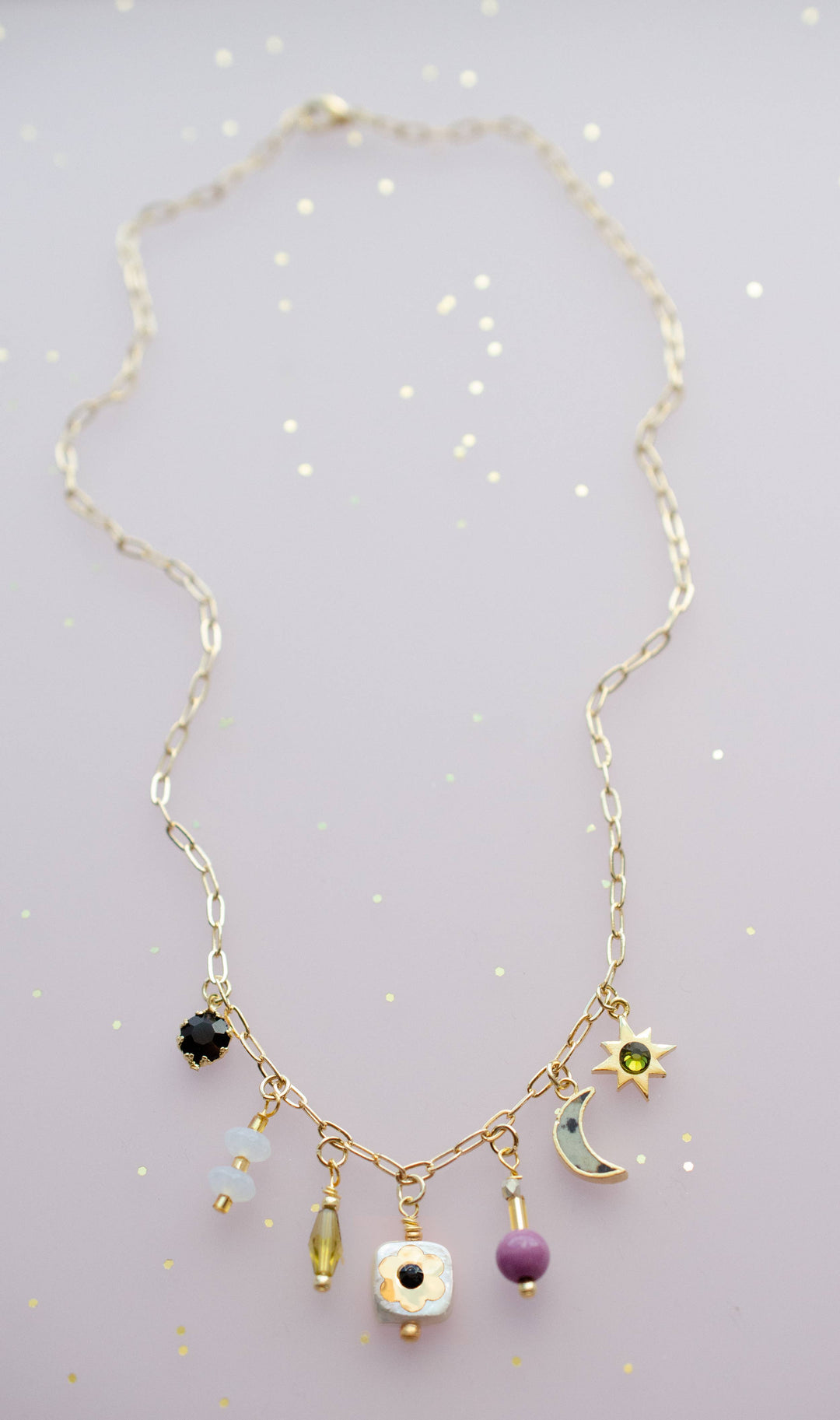 Floret Dainty Charm Necklace