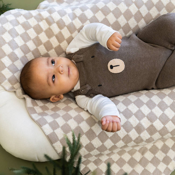 Bear Baby Overall &amp; Bodysuit Set