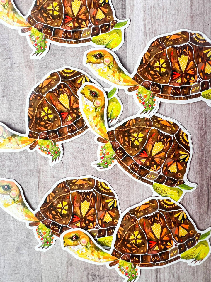 Box Turtle Sticker