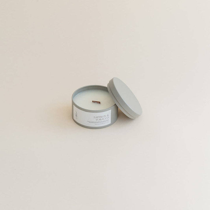 Saffron &amp; Tobacco Candle, 2 Sizes
