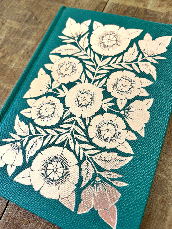 Foil Stamped Linen Journal