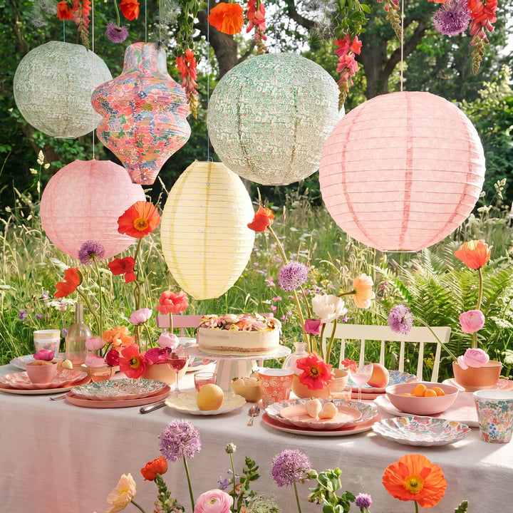 Meri Meri x Liberty Bright Lanterns