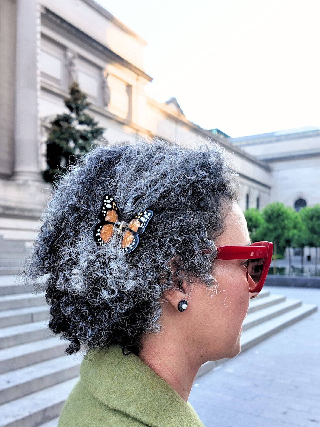 Mini Monarch Butterfly Hair Clip, 5 Colors