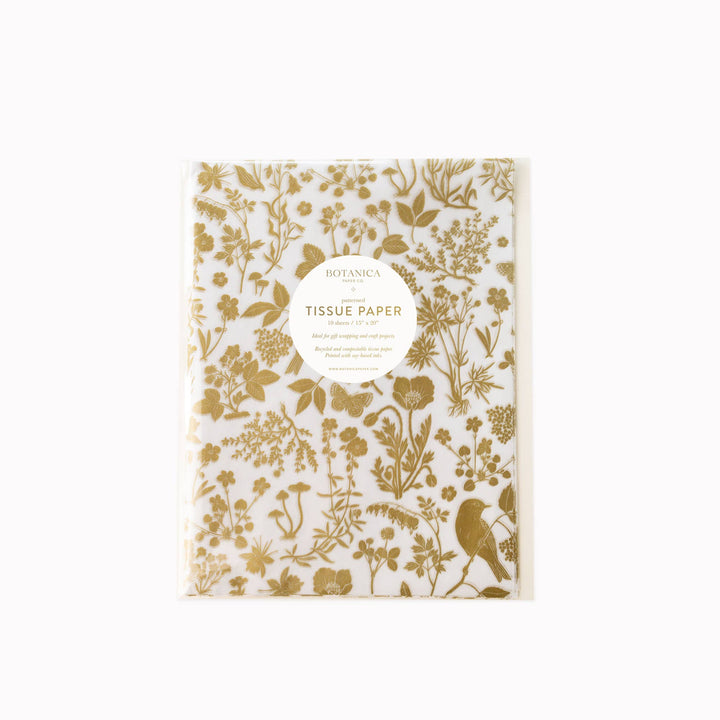 Gold Meadow Tissue Paper
