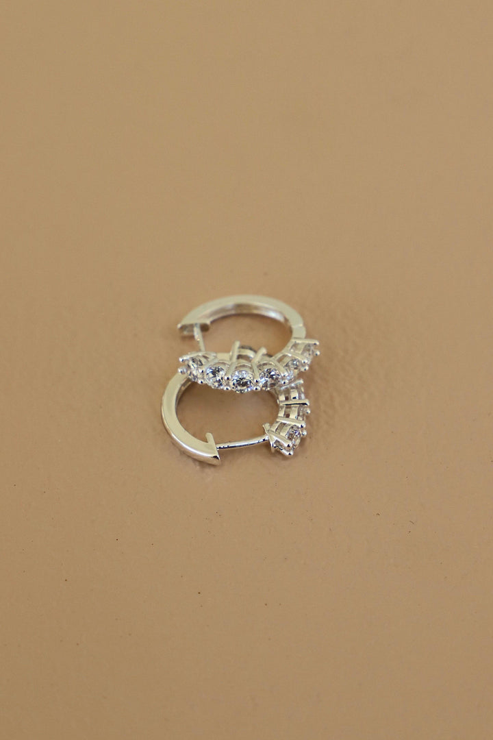 Elan Silver Hoops