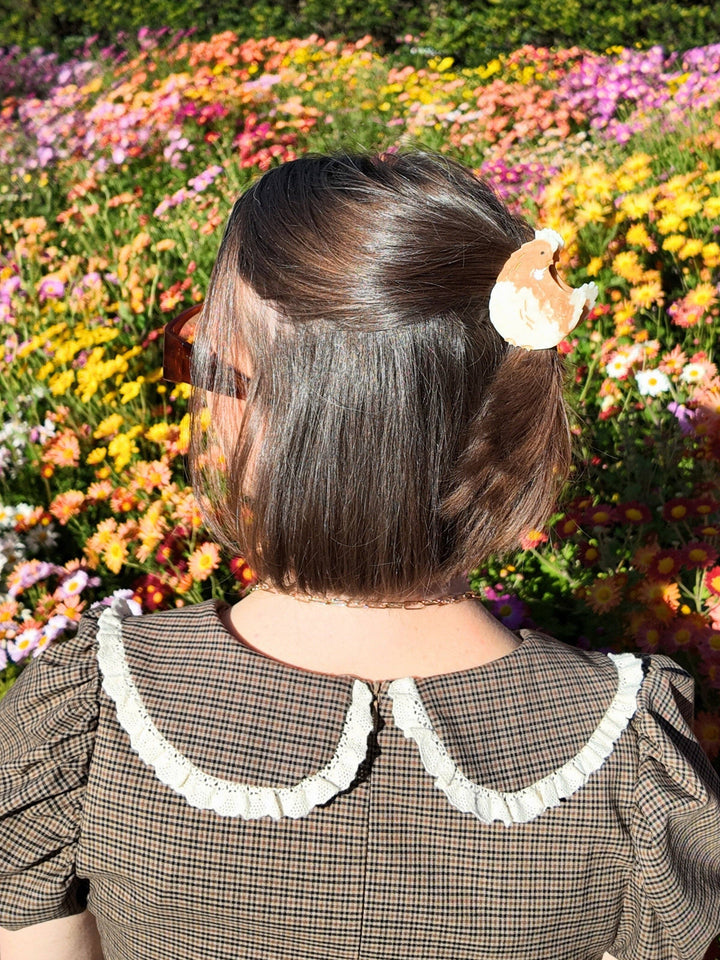 French Hen Hair Clip