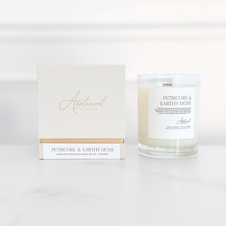 PETRICORE & EARTHY MOSS | Clean Signature Coconut Soy Candle
