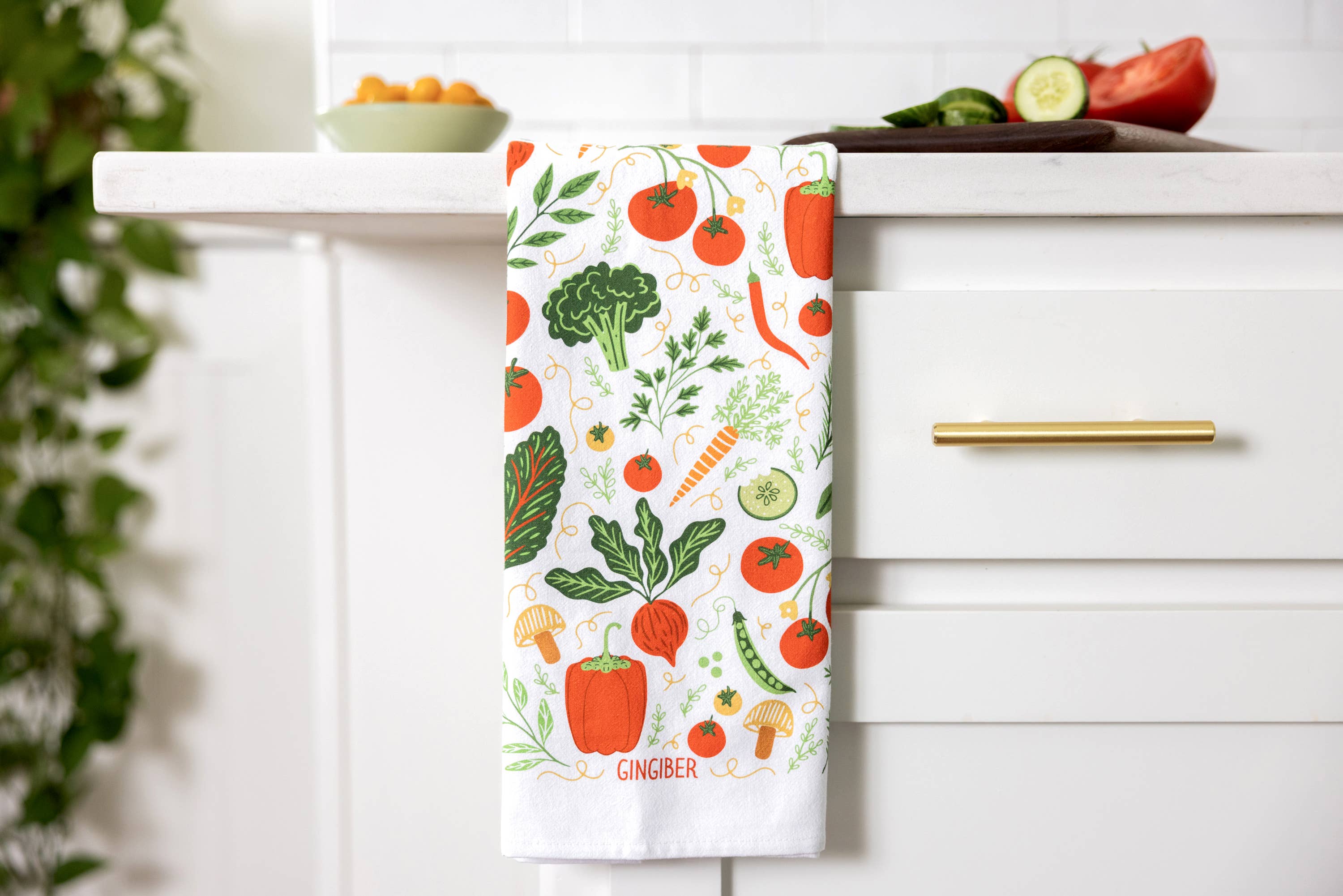 Gingiber Tea Towel