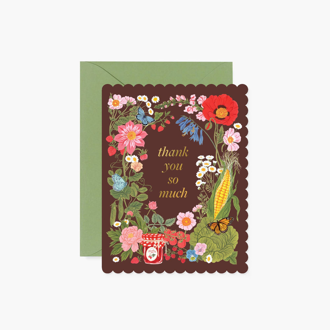 Heirloom Garden Thank You Card