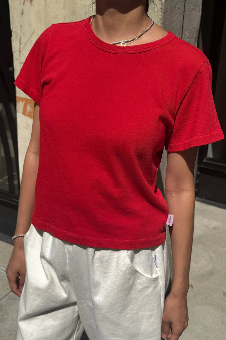 The Little Boy Tee in Chili