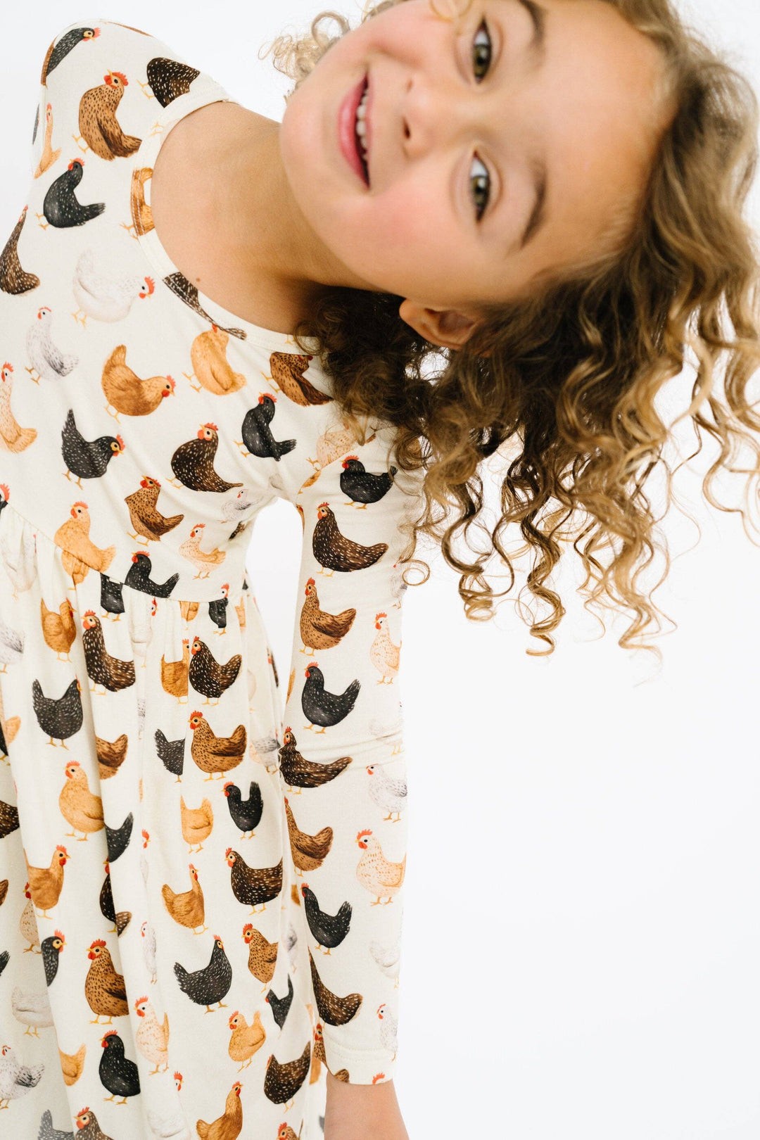 Backyard Chickens Bamboo Dress