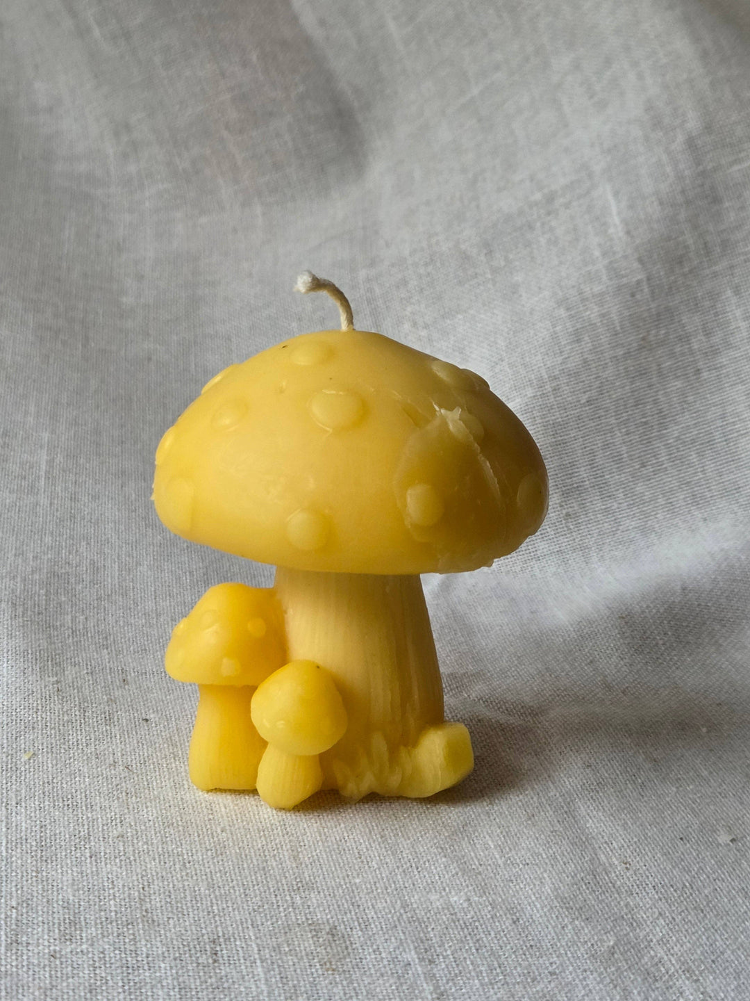 Fairytale Mushroom Beeswax Candle