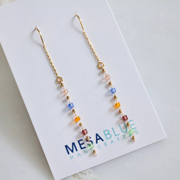 Colorful Threader Earrings