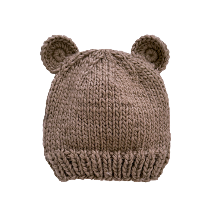 Bear Hat in Tan