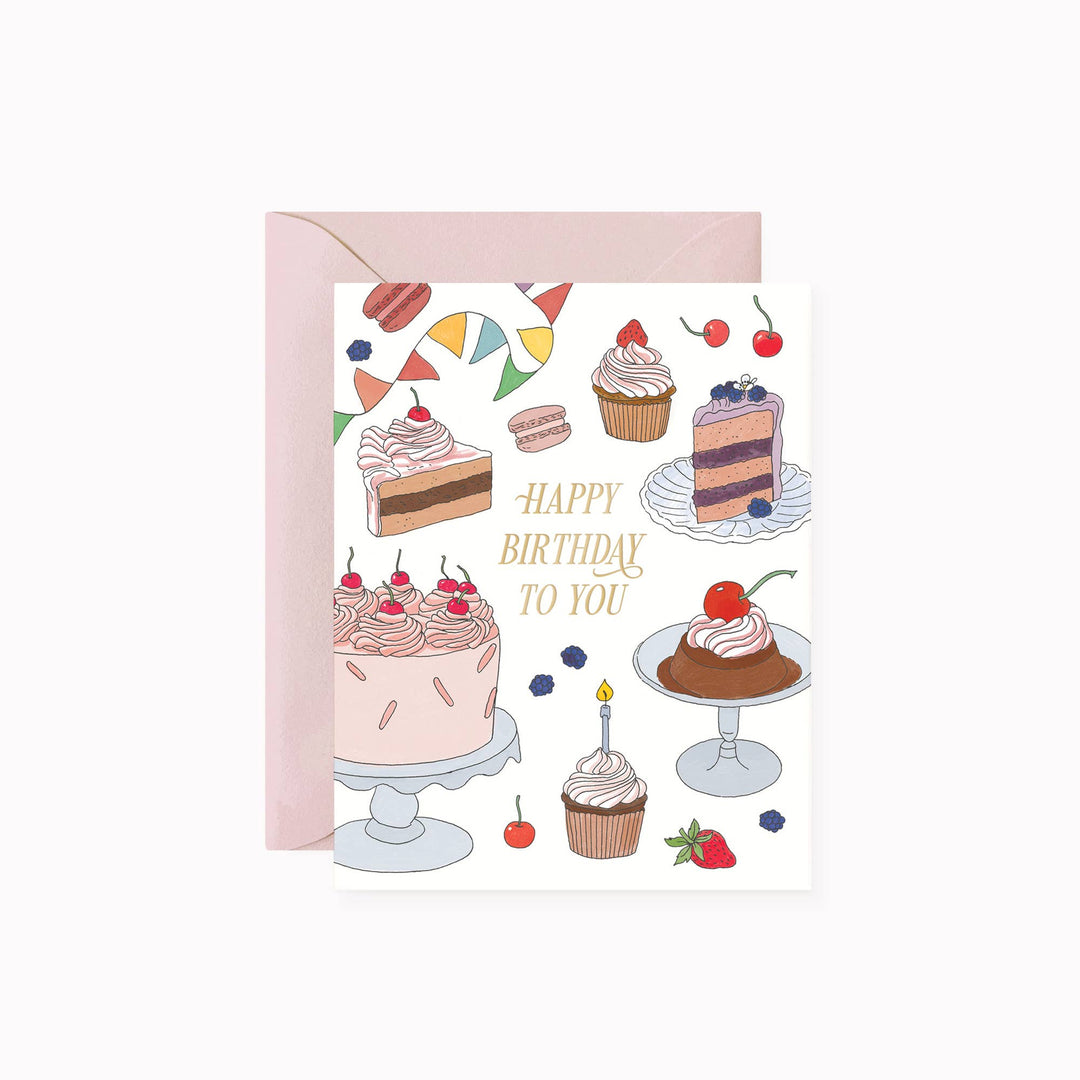 Birthday Treats Greeting Card