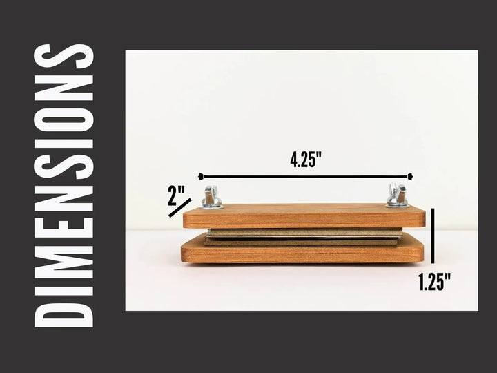 Pocket Sized Flower Press with Lily Of The Valley