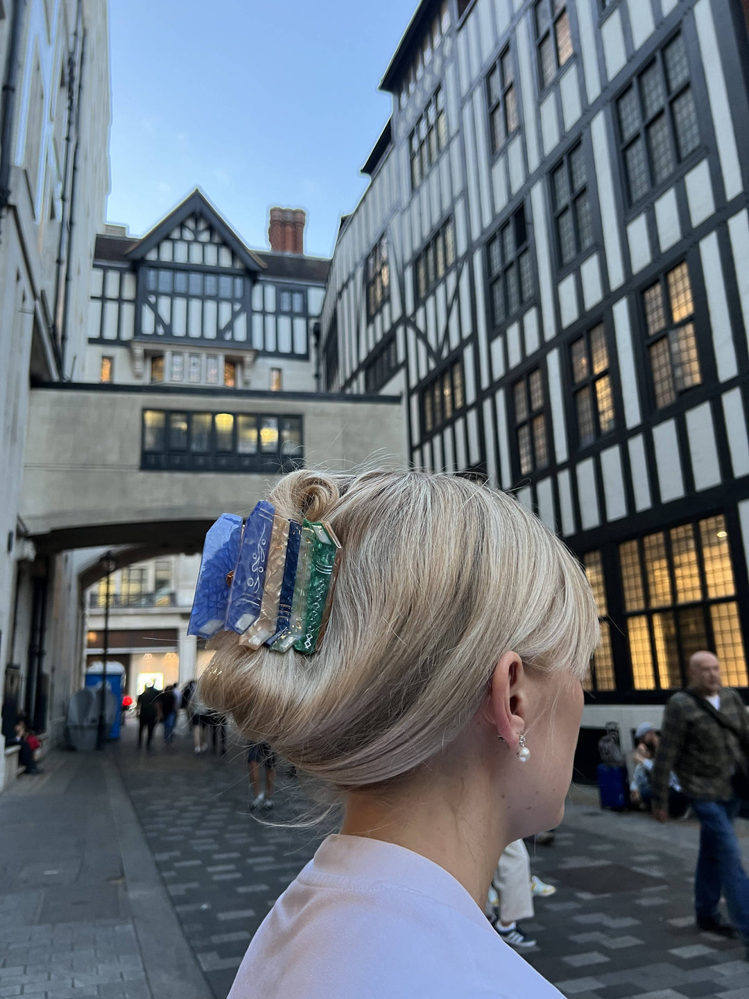 Book Stack Hair Clip