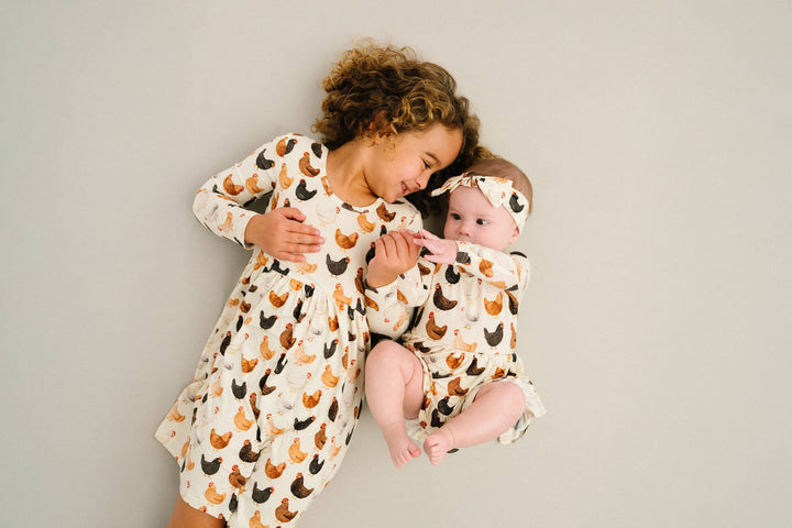 Backyard Chickens Bamboo Dress