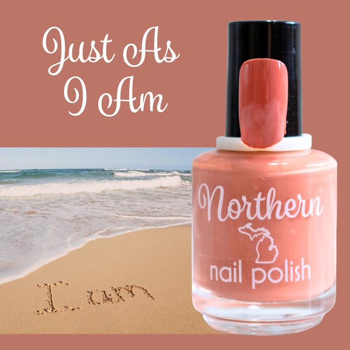 Just as I am ~  Nail Polish Vegan Non-toxic Michigan Beach