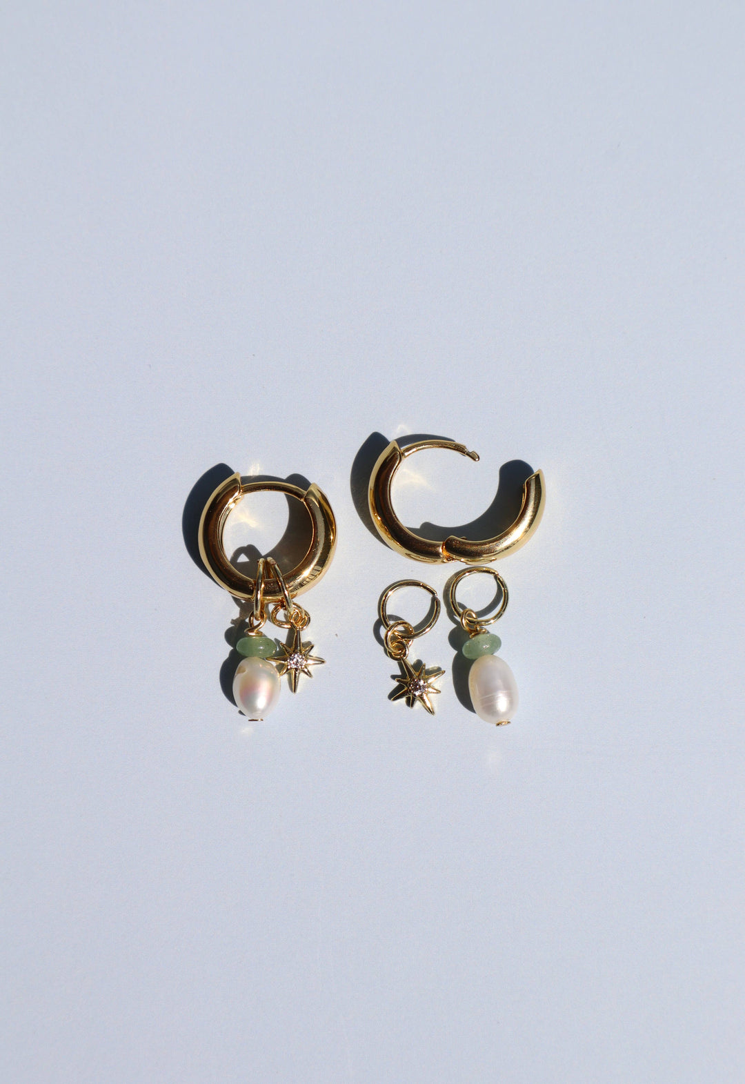 Aventurine Charm Earrings
