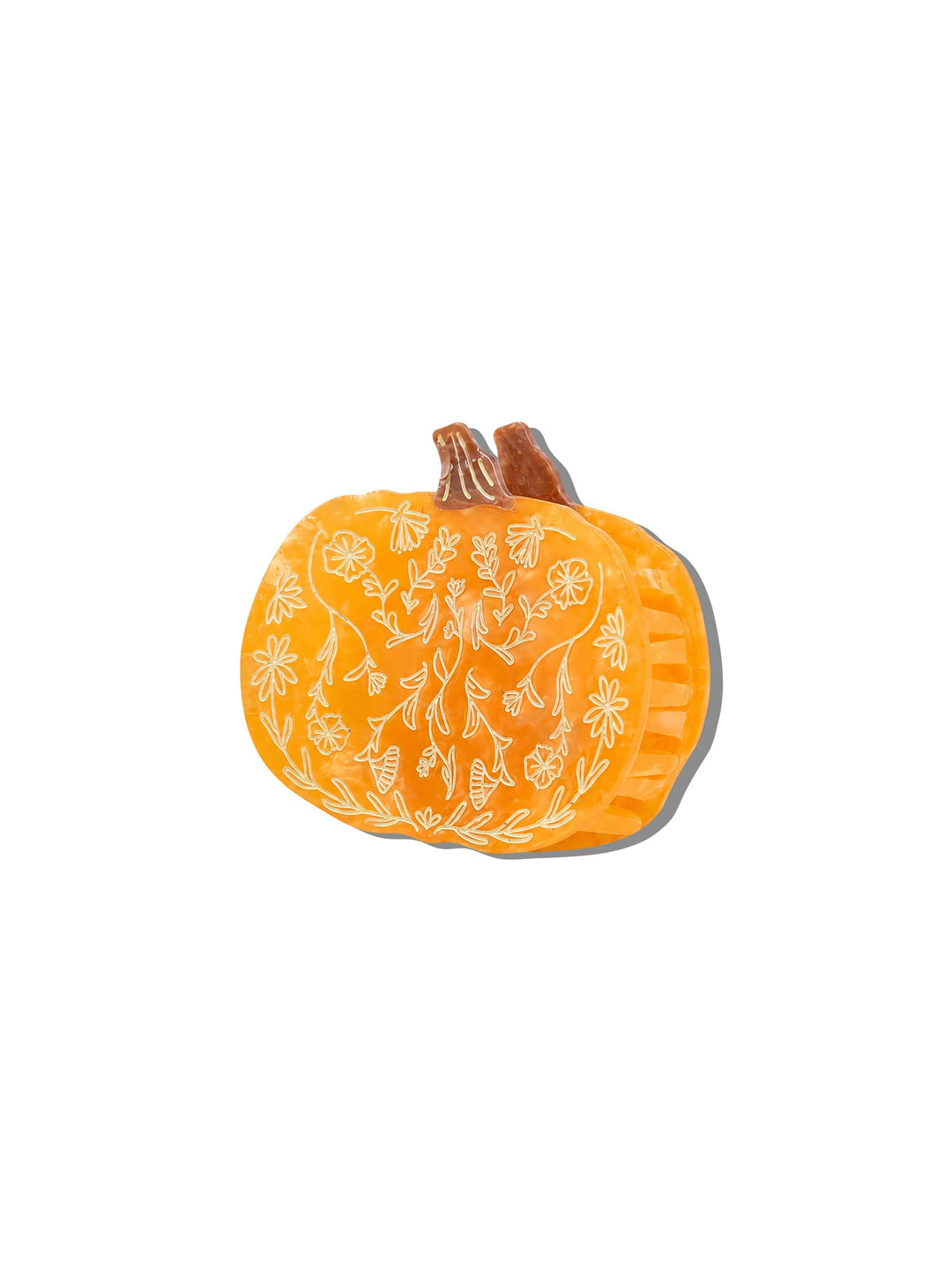 Pumpkin Claw Clip