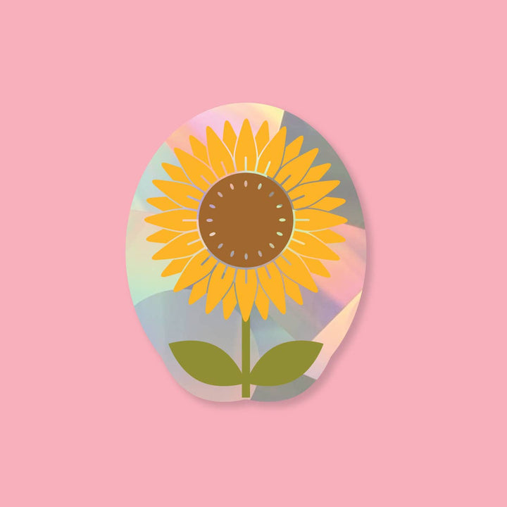 Sunflower Sun Catcher Decal