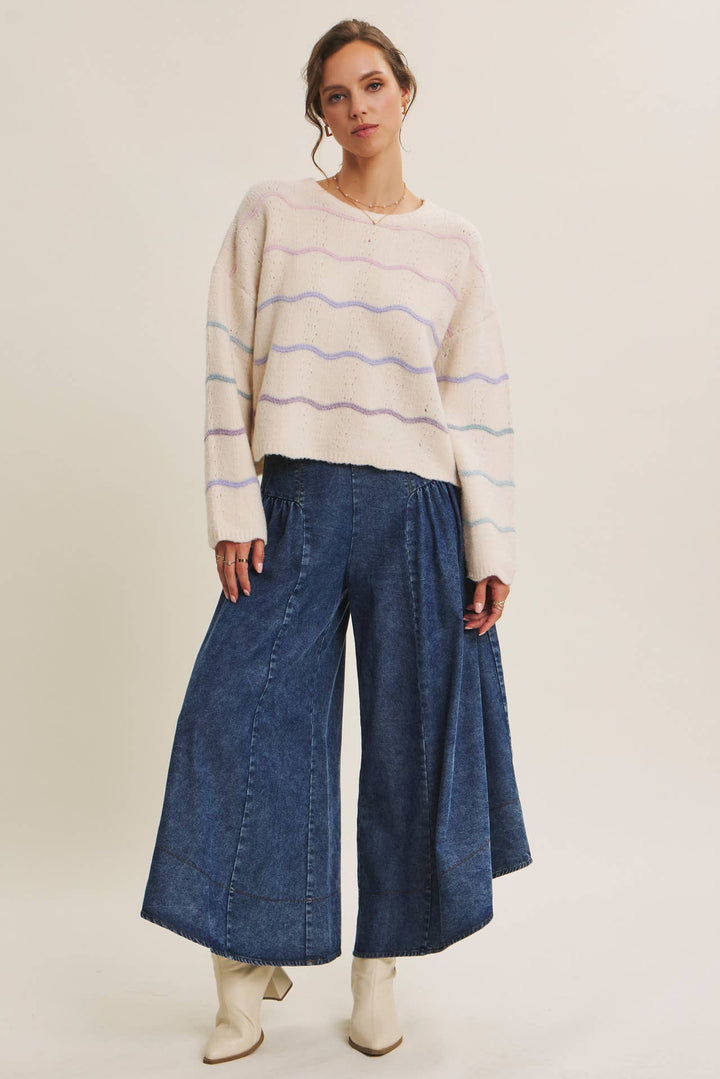Ombre Wool Blend Sweater