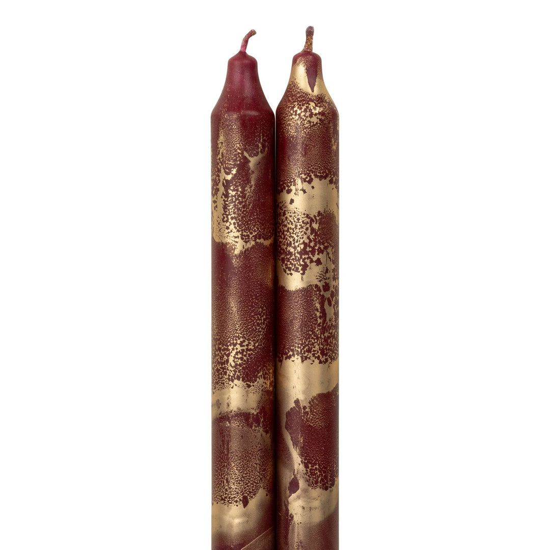 12" Decorative Taper Candles, 2pk