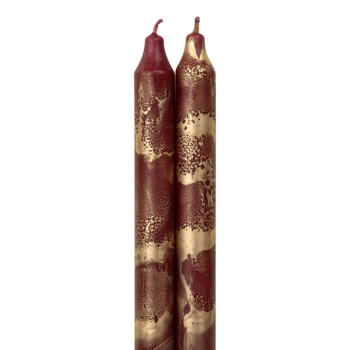 12" Decorative Taper Candles, 2pk