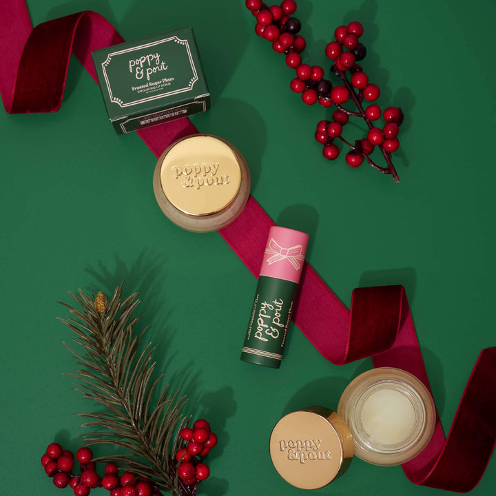 Limited Edition Lip Balm, Frosted Sugar Plum