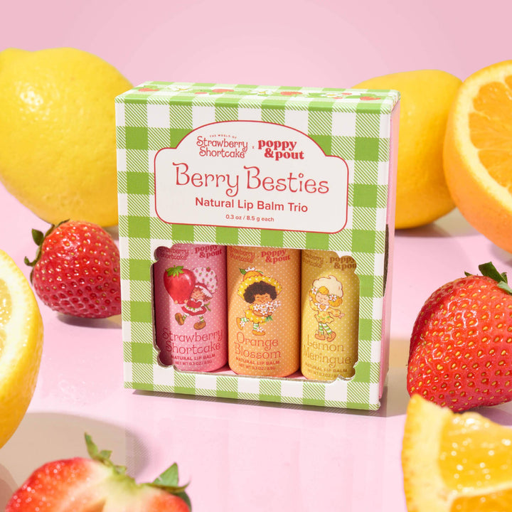 Limited Edition Lip Balm Trio, Berry Besties