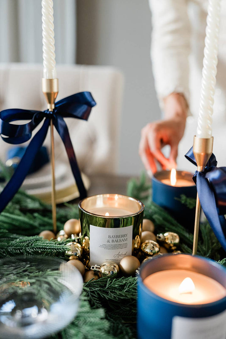 Bayberry &amp; Balsam Luxury Candle, Made in Michigan