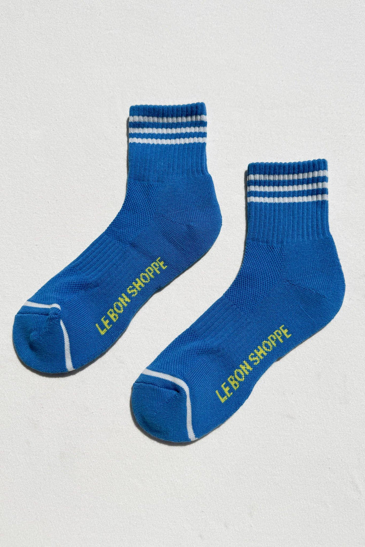 Girlfriend Socks in Royal Blue