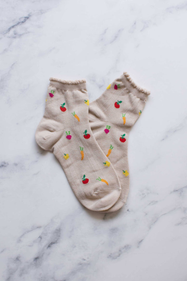 Vegetables Ankle Socks