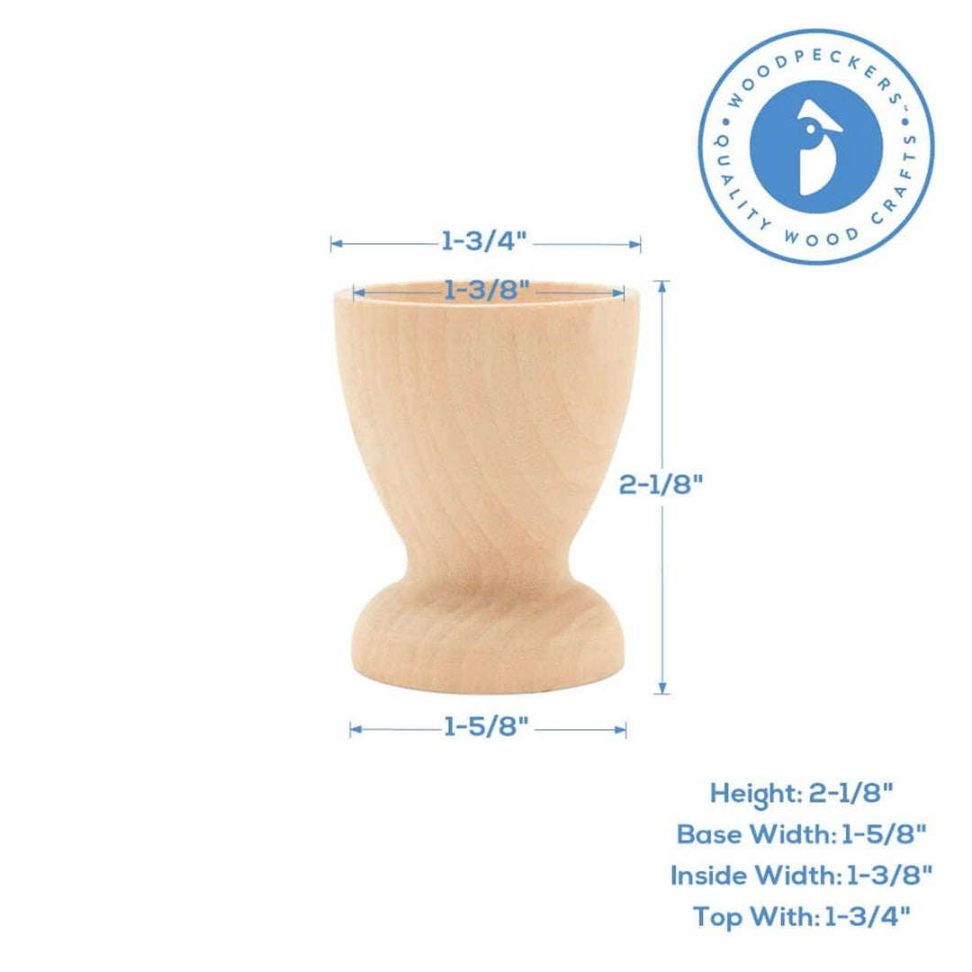 Wooden Egg Cup Holders for 2-1/2" Egg