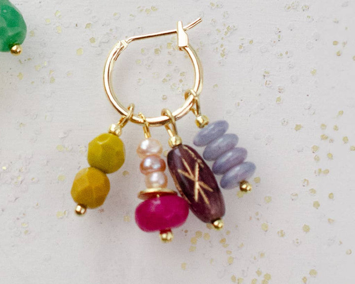 Jewel Tone Rhea Earrings