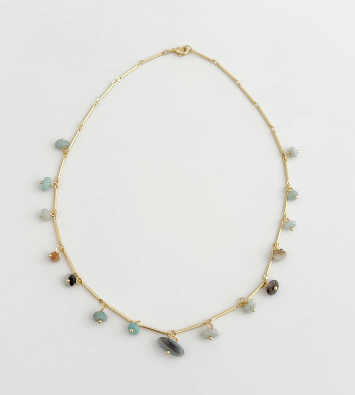 Salt Blue Necklace