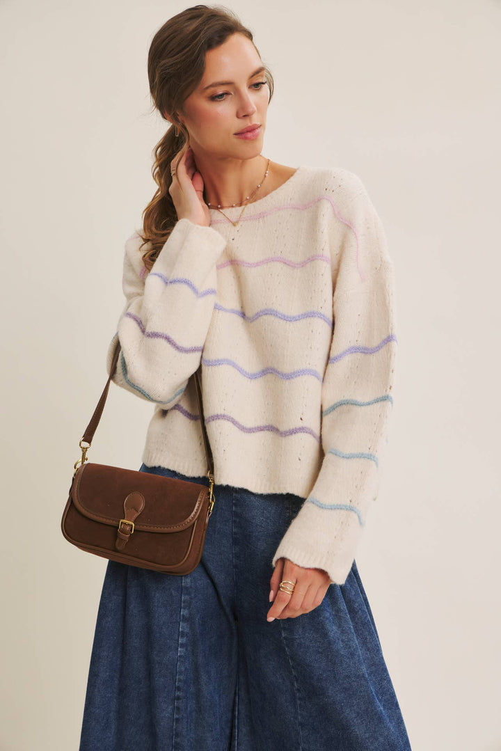 Ombre Wool Blend Sweater