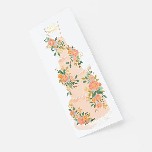 Tall Wedding Cake Card