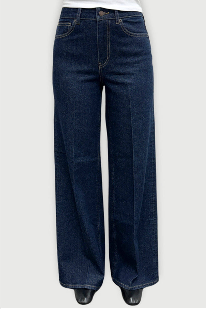 Andrews High Rise Extra Wide Leg in Timbers