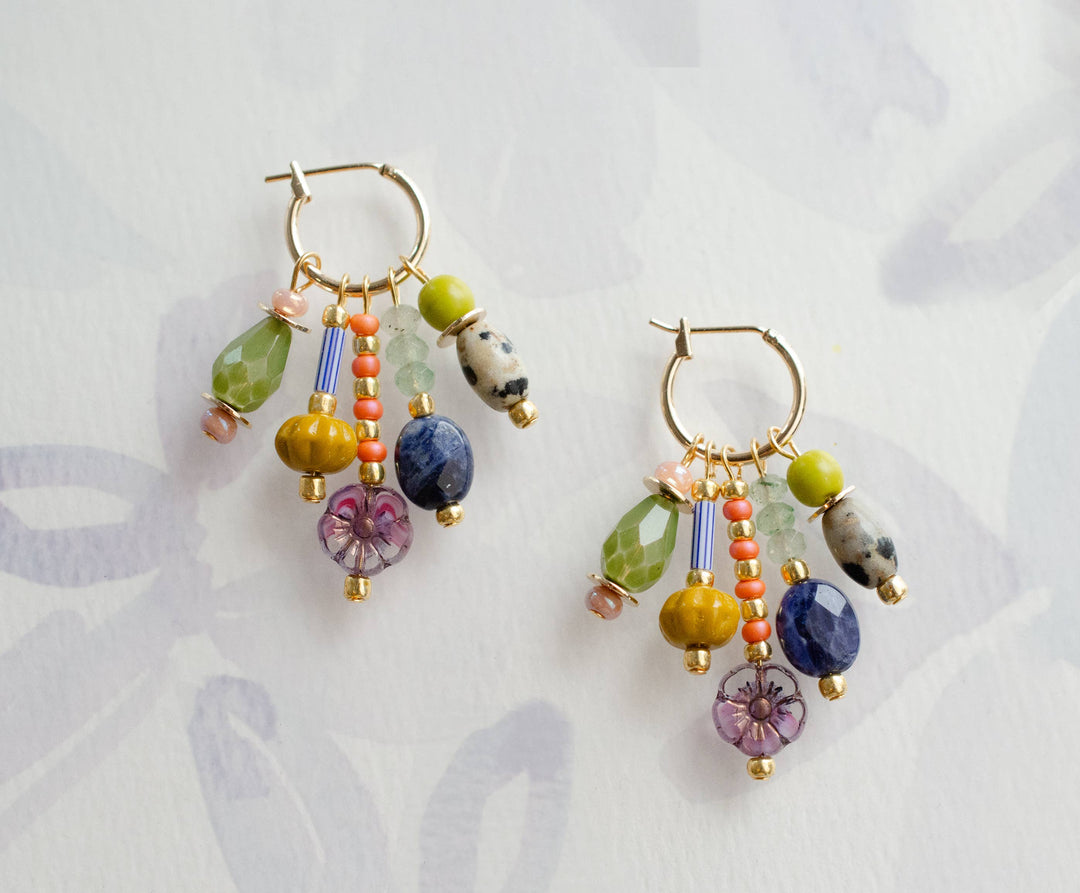 Quinn Charm Dangle Earrings