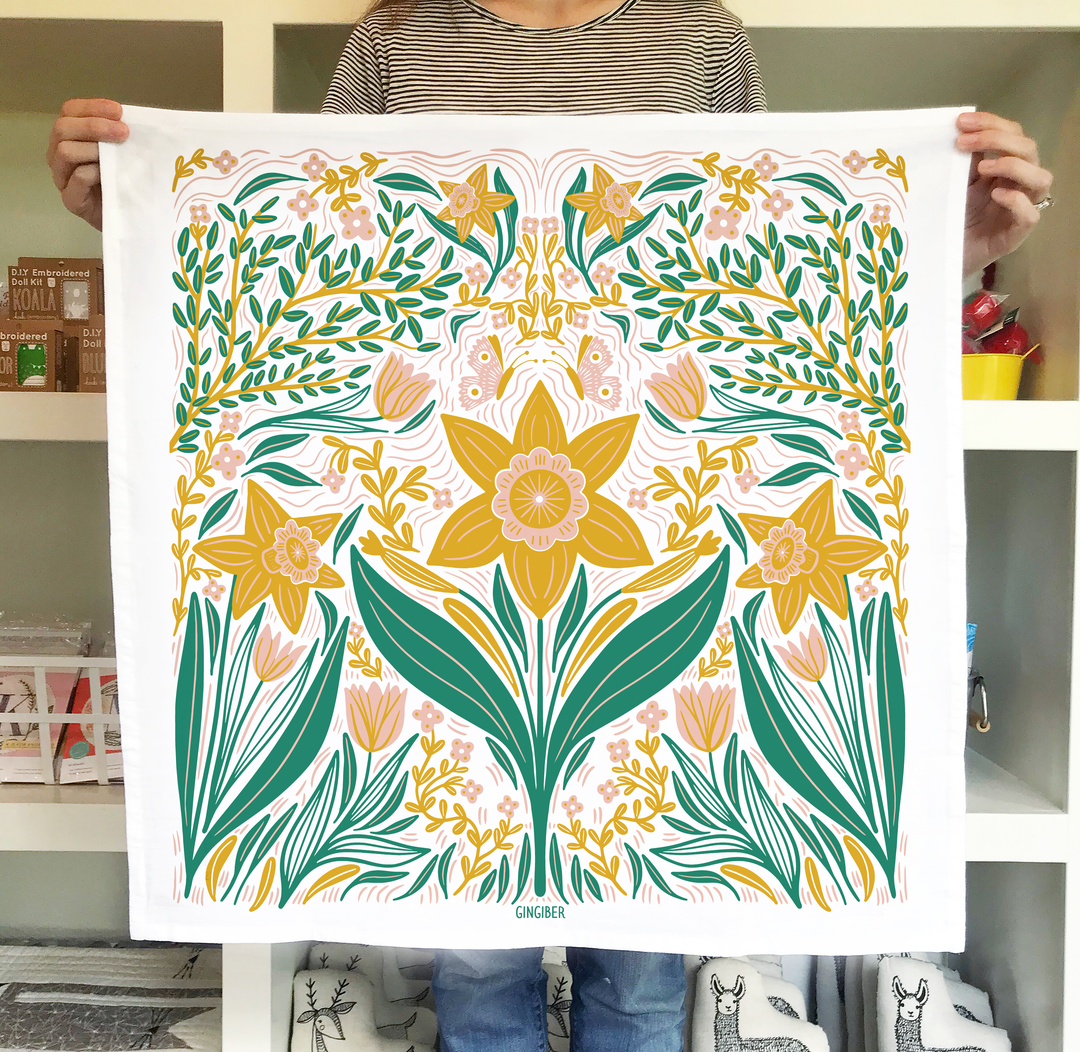 Daffodil Tea Towel