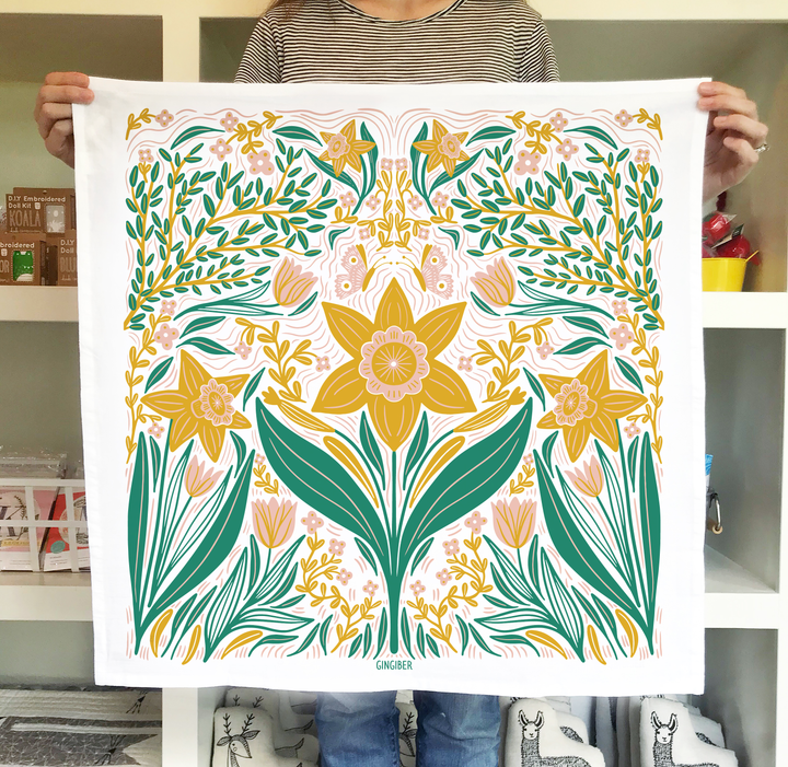 Daffodil Tea Towel